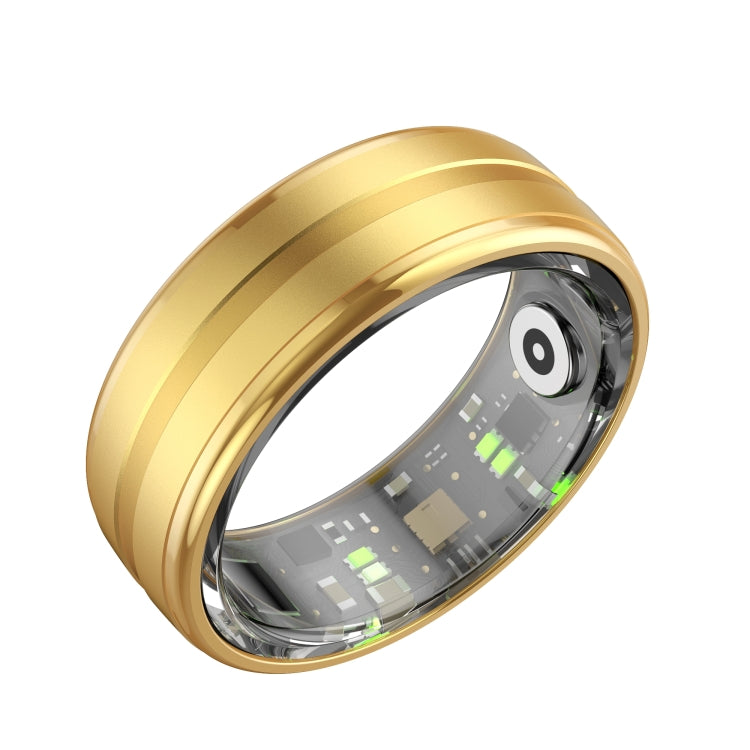 R06 SIZE 8 Smart Ring, Support Heart Rate / Blood Oxygen / Sleep Monitoring / Multiple Sports Modes(Gold) - Smart Rings / Smart Telephones by PMC TechLife | Online Shopping South Africa | PMC TechLife | Buy Now Pay Later Mobicred