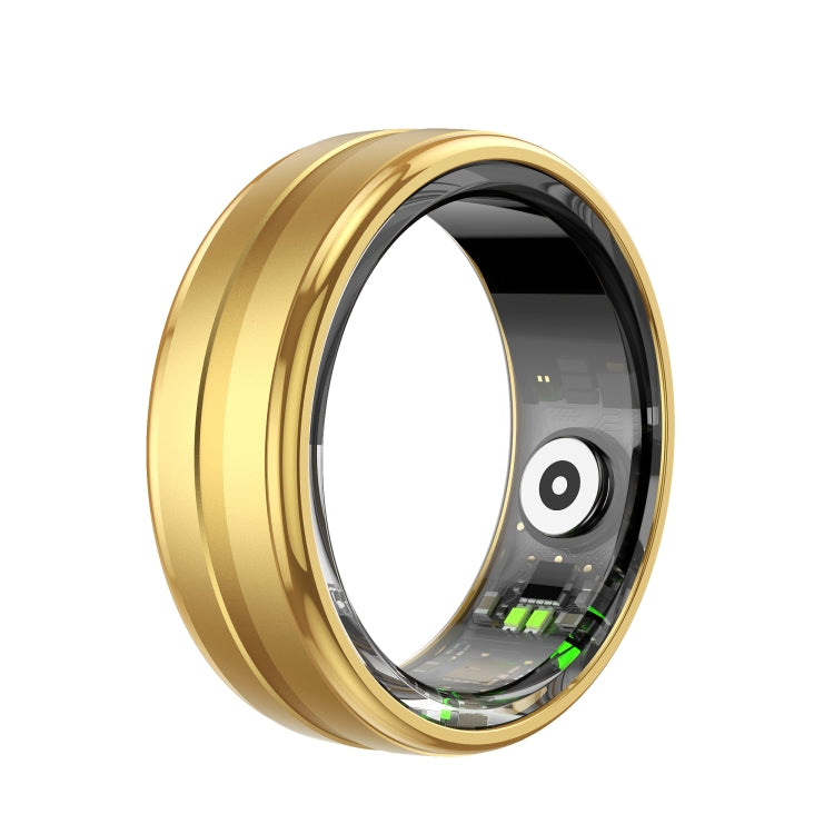 R06 SIZE 9 Smart Ring, Support Heart Rate / Blood Oxygen / Sleep Monitoring / Multiple Sports Modes(Gold) - Smart Rings / Smart Telephones by PMC Jewellery | Online Shopping South Africa | PMC Jewellery | Buy Now Pay Later Mobicred