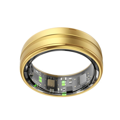 R06 SIZE 9 Smart Ring, Support Heart Rate / Blood Oxygen / Sleep Monitoring / Multiple Sports Modes(Gold) - Smart Rings / Smart Telephones by PMC Jewellery | Online Shopping South Africa | PMC Jewellery | Buy Now Pay Later Mobicred