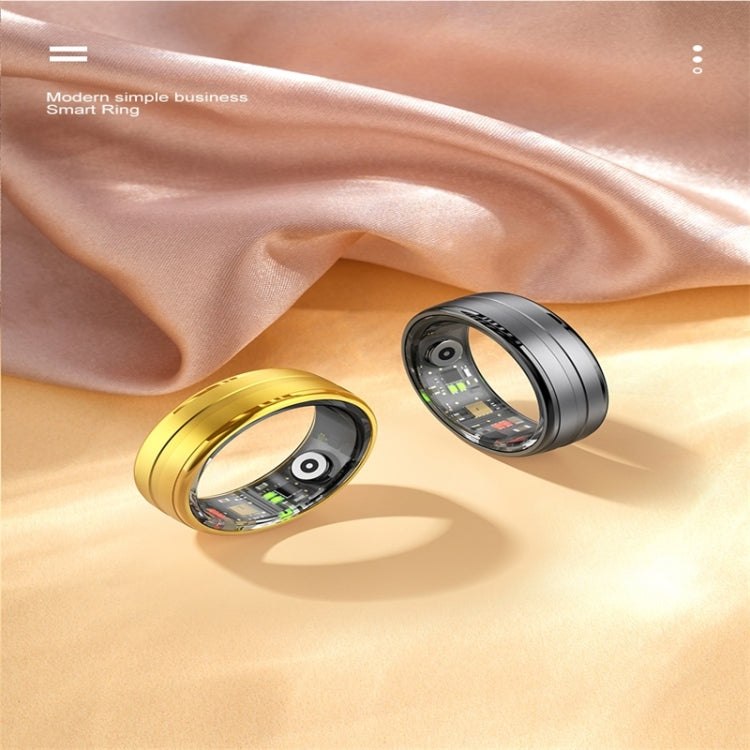 R06 SIZE 11 Smart Ring, Support Heart Rate / Blood Oxygen / Sleep Monitoring / Multiple Sports Modes(Gold) - Smart Rings / Smart Telephones by PMC Jewellery | Online Shopping South Africa | PMC Jewellery | Buy Now Pay Later Mobicred