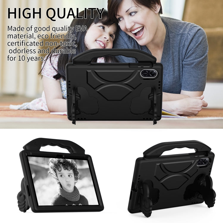 For Honor Pad X8 Pro 11.2 2023 Children EVA Shockproof Tablet Case with Thumb Bracket(Black) - Honor by PMC TechLife | Online Shopping South Africa | PMC TechLife | Buy Now Pay Later Mobicred