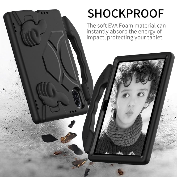 For Honor Pad X8 Pro 11.2 2023 Children EVA Shockproof Tablet Case with Thumb Bracket(Black) - Honor by PMC TechLife | Online Shopping South Africa | PMC TechLife | Buy Now Pay Later Mobicred