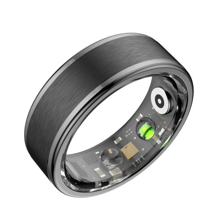 R03 SIZE 8 Smart Ring, Support Heart Rate / Blood Oxygen / Sleep / Multiple Sports Modes(Black) - Smart Rings / Smart Telephones by PMC TechLife | Online Shopping South Africa | PMC TechLife | Buy Now Pay Later Mobicred
