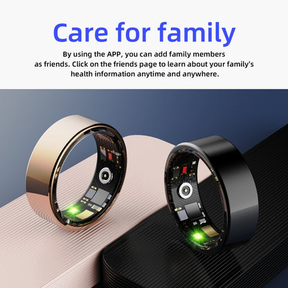 R11M SIZE 10 Smart Ring, Support Heart Rate / Blood Oxygen / Sleep / Multiple Sports Modes(Black) - Smart Rings / Smart Telephones by PMC Jewellery | Online Shopping South Africa | PMC Jewellery | Buy Now Pay Later Mobicred