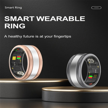 R18 SIZE 9 Smart Ring, Support Heart Rate / Blood Oxygen / Sleep/ Multiple Sports Modes(Gold) - Smart Rings / Smart Telephones by PMC Jewellery | Online Shopping South Africa | PMC Jewellery | Buy Now Pay Later Mobicred