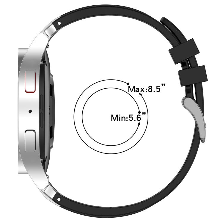 For Samsung Galaxy Watch Active 20mm Quick Release Silver Buckle Royal Silicone Watch Band(Starlight) - free shipping - PMC TechLife - Order now!