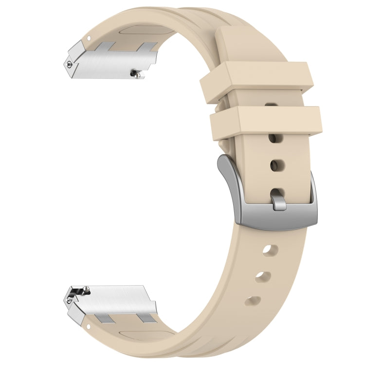 For Amazfit GTR Mini 20mm Quick Release Silver Buckle Royal Silicone Watch Band(Starlight) - free shipping - PMC TechLife - Order now!