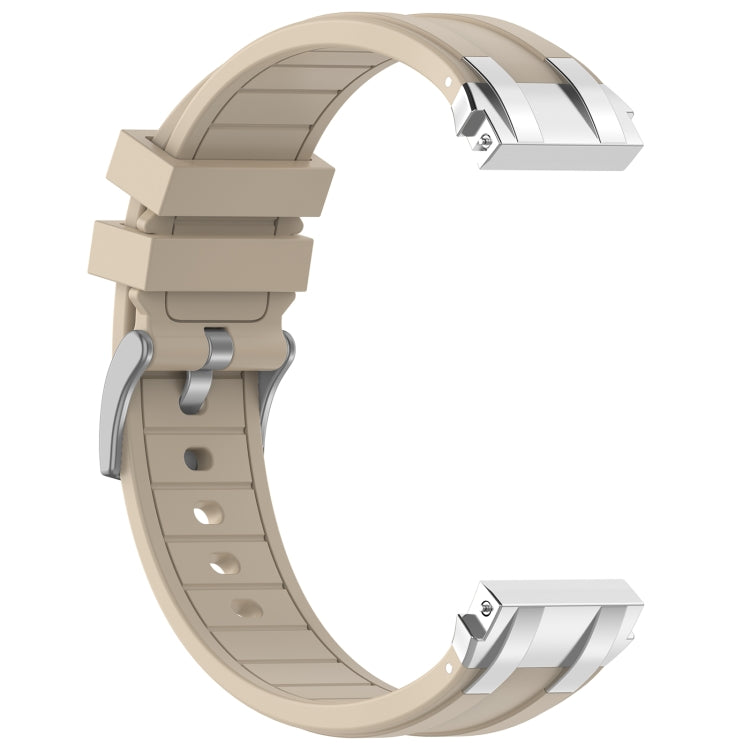 For Amazfit Bip 20mm Quick Release Silver Buckle Royal Silicone Watch Band(Starlight) - free shipping - PMC TechLife - Order now!