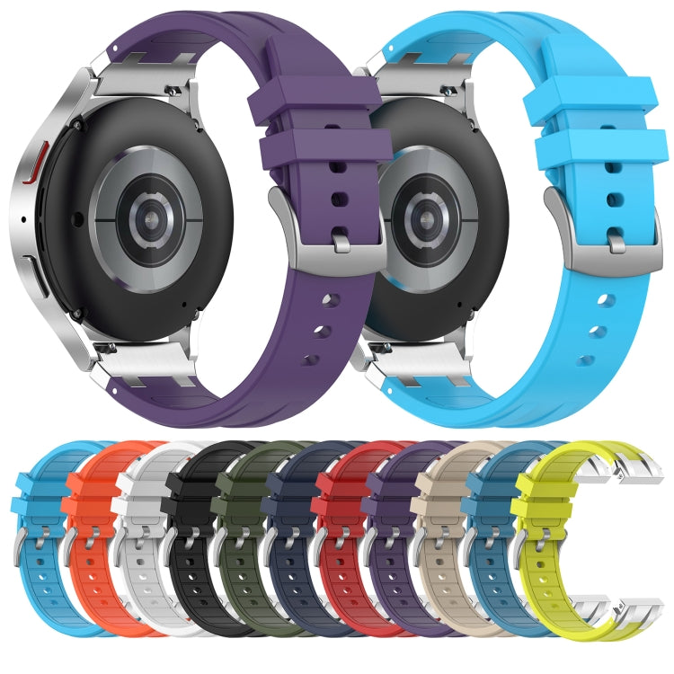 For Honor Magic Watch 22mm Quick Release Silver Buckle Royal Silicone Watch Band(Navy Blue) - free shipping - PMC TechLife - Order now!