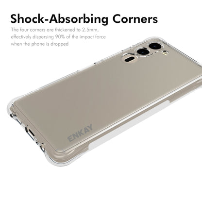 For Fujitsu Arrows We2 Plus / F-51E ENKAY Clear TPU Shockproof Anti-slip Phone Case - More Brand by ENKAY | Online Shopping South Africa | PMC Jewellery | Buy Now Pay Later Mobicred