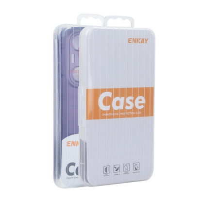 For Redmi K70 / K70 Pro ENKAY Hat-Prince Translucent Matte TPU Shockproof Phone Case(White) - K70 Pro Cases by ENKAY | Online Shopping South Africa | PMC Jewellery | Buy Now Pay Later Mobicred