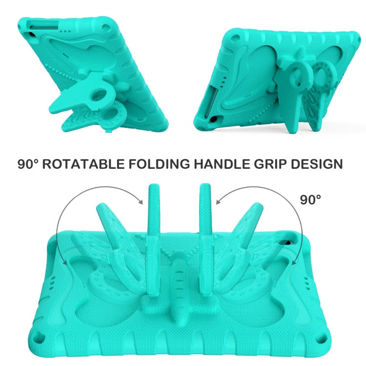 For Honor Pad X6 / Enjoy Tablet 2 Butterfly Bracket EVA Shockproof Tablet Case(Mint Green) - Honor by PMC TechLife | Online Shopping South Africa | PMC TechLife | Buy Now Pay Later Mobicred