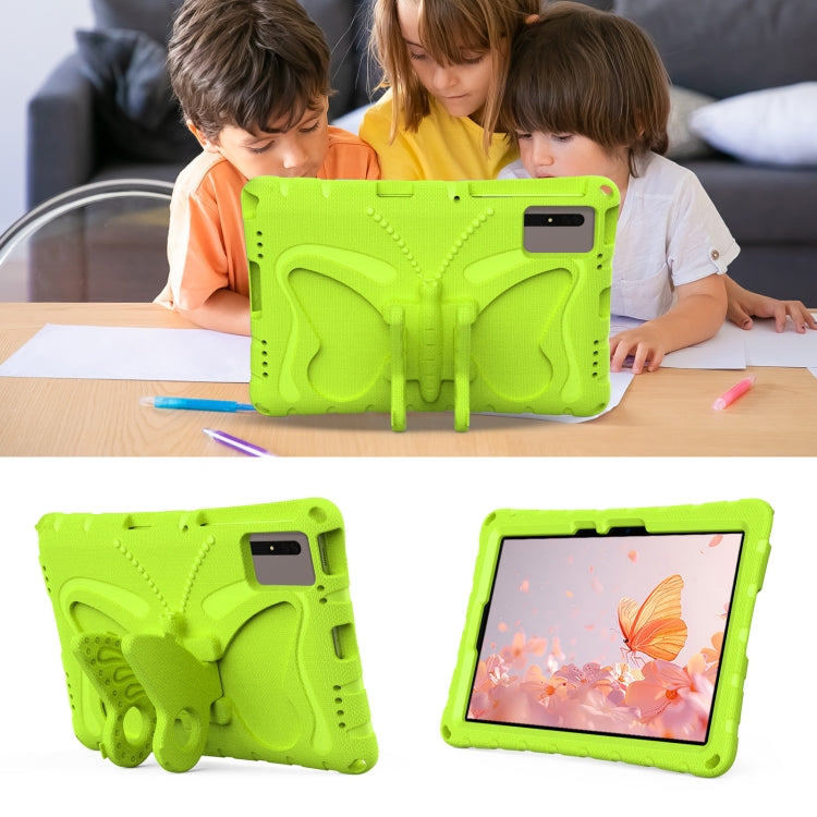 For Honor Tablet V7 11 2021 Butterfly Bracket EVA Shockproof Tablet Case(Grass Green) - Honor by PMC TechLife | Online Shopping South Africa | PMC TechLife | Buy Now Pay Later Mobicred