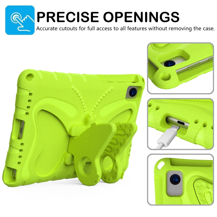 For Huawei MatePad 10.4 Butterfly Bracket EVA Shockproof Tablet Case(Grass Green) - Huawei by PMC TechLife | Online Shopping South Africa | PMC TechLife | Buy Now Pay Later Mobicred