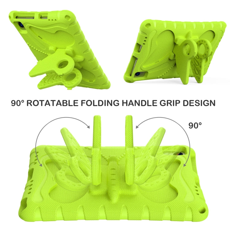 For Huawei MatePad 10.4 Butterfly Bracket EVA Shockproof Tablet Case(Grass Green) - Huawei by PMC TechLife | Online Shopping South Africa | PMC TechLife | Buy Now Pay Later Mobicred