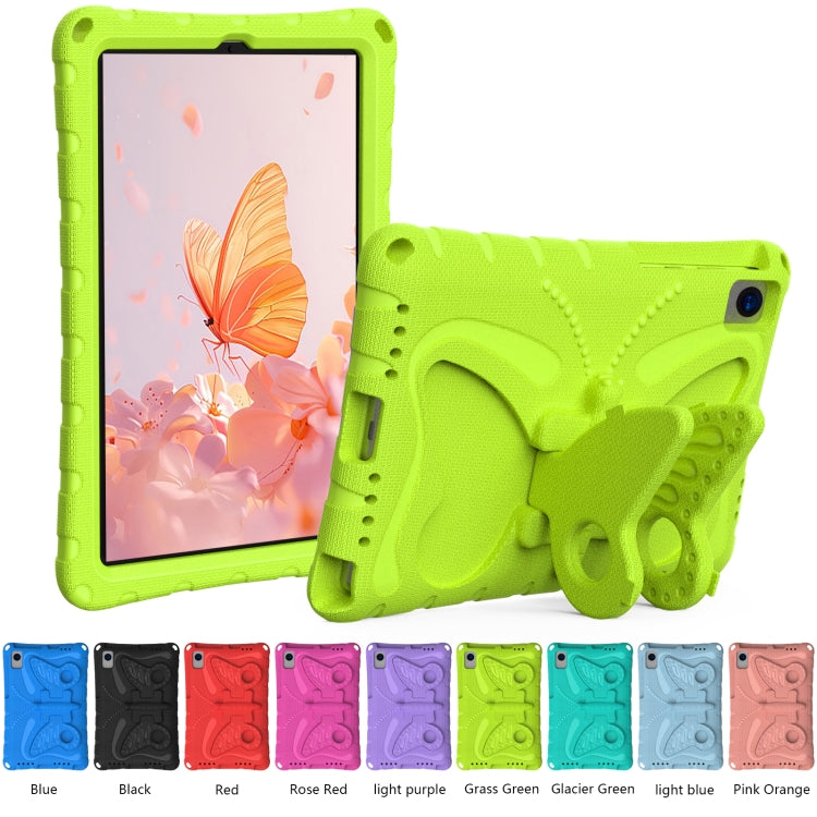 For Huawei MatePad 10.4 Butterfly Bracket EVA Shockproof Tablet Case(Grass Green) - Huawei by PMC TechLife | Online Shopping South Africa | PMC TechLife | Buy Now Pay Later Mobicred