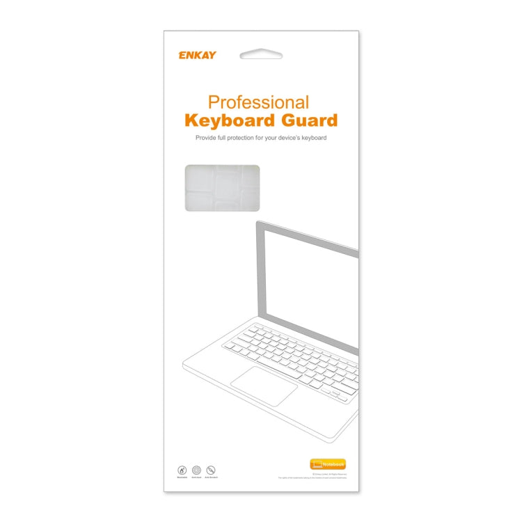 For MacBook Pro 14.2 / 16.2 / Air 13.6 / 15.3 ENKAY US Version Soft TPU Keyboard Protector Film - Keyboard Protector by ENKAY | Online Shopping South Africa | PMC Jewellery | Buy Now Pay Later Mobicred