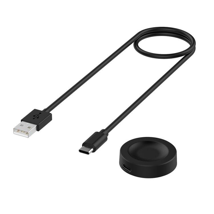 For Huawei Watch GT5 Pro 42mm USB Interface Split Type Smart Watch Charging Cable, Length: 1m(Black) - Charger by PMC TechLife | Online Shopping South Africa | PMC TechLife | Buy Now Pay Later Mobicred