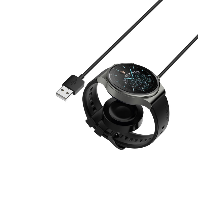 For Huawei Watch GT5 41mm USB Interface Integrated Smart Watch Charging Cable, Length: 1m(Black) - Charger by PMC TechLife | Online Shopping South Africa | PMC TechLife | Buy Now Pay Later Mobicred