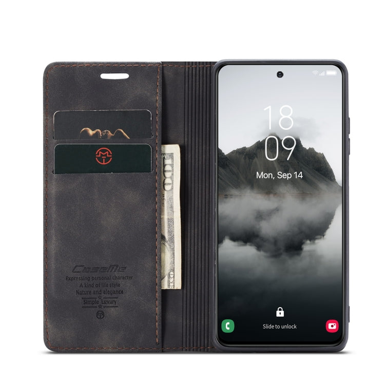 For Samsung Galaxy S24 FE 5G CaseMe 013 Multifunctional Horizontal Flip Leather Phone Case(Black) - Galaxy S24 FE 5G Cases by CaseMe | Online Shopping South Africa | PMC Jewellery | Buy Now Pay Later Mobicred