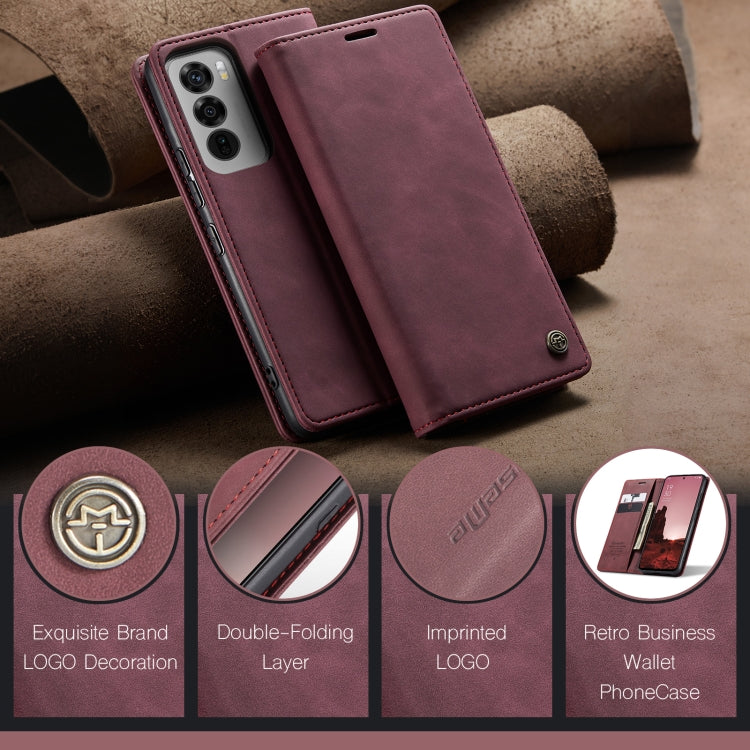 For OPPO Reno12 5G Global CaseMe 013 Multifunctional Horizontal Flip Leather Phone Case(Red) - Reno12 Cases by CaseMe | Online Shopping South Africa | PMC Jewellery | Buy Now Pay Later Mobicred