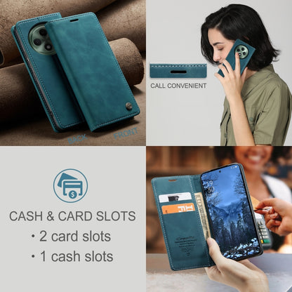 For OPPO Reno12 F /12 FS 5G CaseMe 013 Multifunctional Horizontal Flip Leather Phone Case(Blue) - Reno12 F Cases by CaseMe | Online Shopping South Africa | PMC Jewellery | Buy Now Pay Later Mobicred