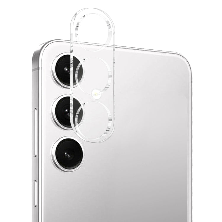 For Samsung Galaxy S24 5G NORTHJO TPU Case with Screen and Lens Film, Support Fingerprint Unlock(Transparent) - Galaxy S24 5G Cases by NORTHJO | Online Shopping South Africa | PMC Jewellery | Buy Now Pay Later Mobicred