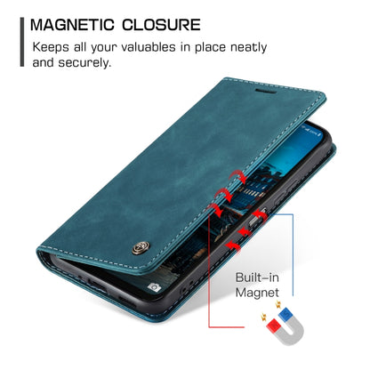 For Samsung Galaxy A16 5G CaseMe 013 Multifunctional Horizontal Flip Leather Phone Case(Blue) - Galaxy Phone Cases by CaseMe | Online Shopping South Africa | PMC Jewellery | Buy Now Pay Later Mobicred