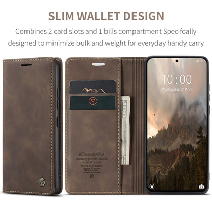 For Xiaomi 14T Pro CaseMe 013 Multifunctional Horizontal Flip Leather Phone Case(Coffee) - 14T Pro Cases by CaseMe | Online Shopping South Africa | PMC Jewellery | Buy Now Pay Later Mobicred