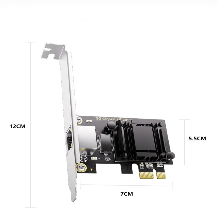 5G Gigabit Diskless NIC Desktop Realtek RT8126 PCIeX1 Supports ROS,ESXi Diskless PXE boot - Network Hardware by PMC TechLife | Online Shopping South Africa | PMC TechLife | Buy Now Pay Later Mobicred