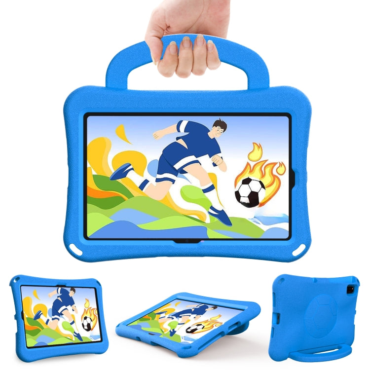 For Huawei MatePad SE 10.4 2022 / 2023 Handle Football Shaped EVA Shockproof Tablet Case(Blue) - Huawei by PMC TechLife | Online Shopping South Africa | PMC TechLife | Buy Now Pay Later Mobicred