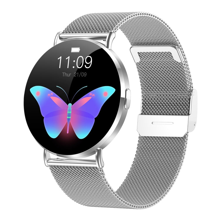 KM88 1.32 inch Color Screen Smart Watch, Support Bluetooth Call / Health Monitoring(Silver) - Smart Watches by PMC TechLife | Online Shopping South Africa | PMC TechLife | Buy Now Pay Later Mobicred