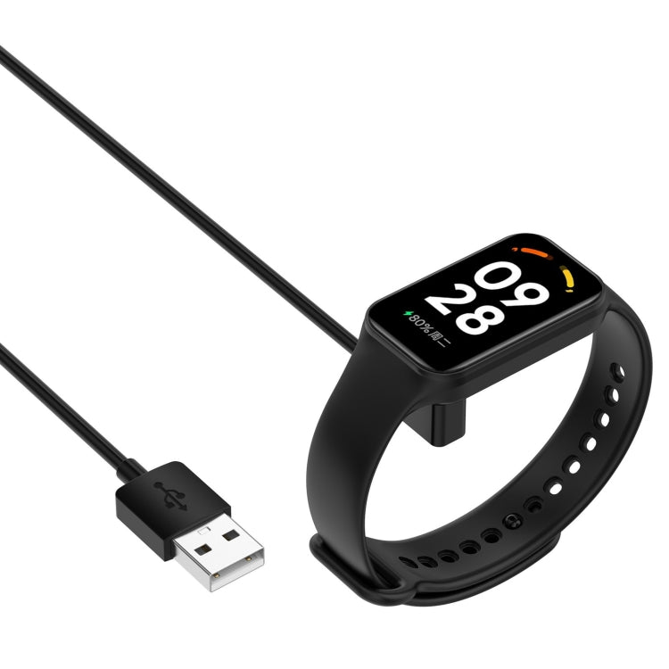 For Xiaomi Smart Band 9 Pro / 9 Active USB Interface Smart Watch Charging Cable, Length: 1m(Black) - Charger by PMC TechLife | Online Shopping South Africa | PMC TechLife | Buy Now Pay Later Mobicred