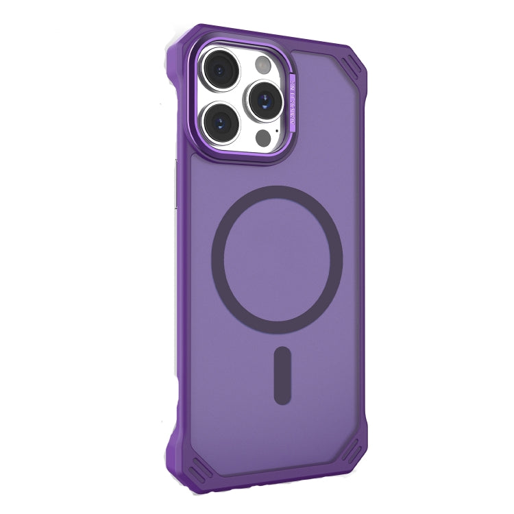 For iPhone 15 Pro Max Starshield Frameless MagSafe PC Phone Case(Purple) - iPhone 15 Pro Max Cases by PMc TechLife | Online Shopping South Africa | PMc TechLife | Buy Now Pay Later Mobicred