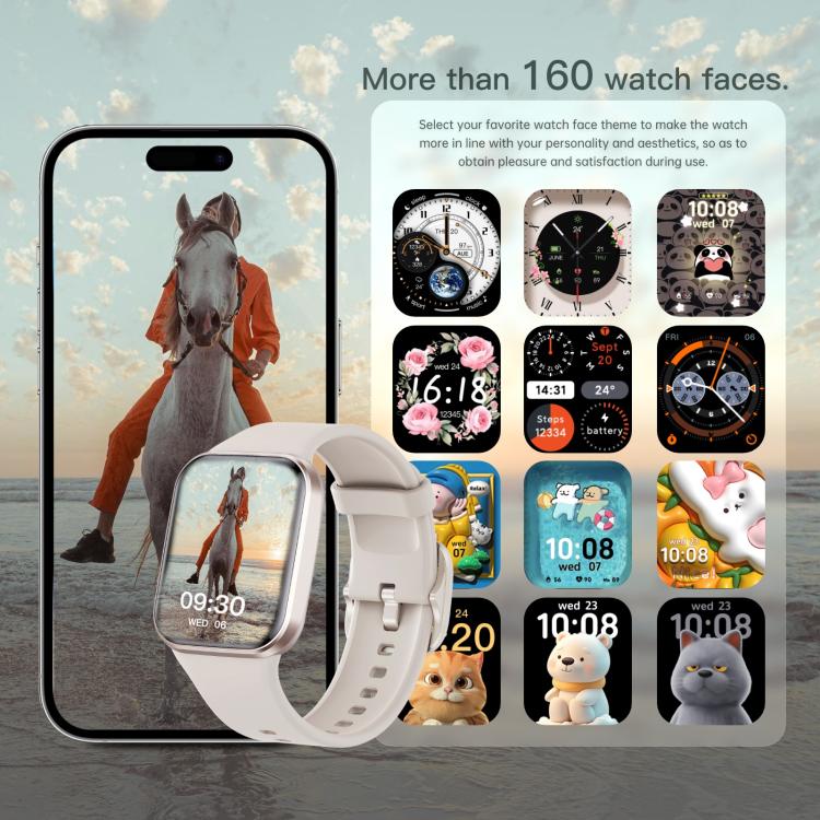 Q23 Pro 1.83 inch Color Screen IP68 Waterproof Bluetooth Call Smart Watch, Support Health Monitoring(Blue) - Smart Watches by PMC TechLife | Online Shopping South Africa | PMC TechLife | Buy Now Pay Later Mobicred