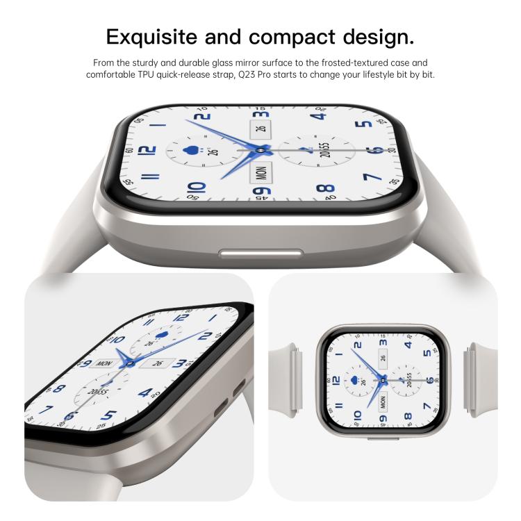 Q23 Pro 1.83 inch Color Screen IP68 Waterproof Bluetooth Call Smart Watch, Support Health Monitoring(Blue) - Smart Watches by PMC TechLife | Online Shopping South Africa | PMC TechLife | Buy Now Pay Later Mobicred