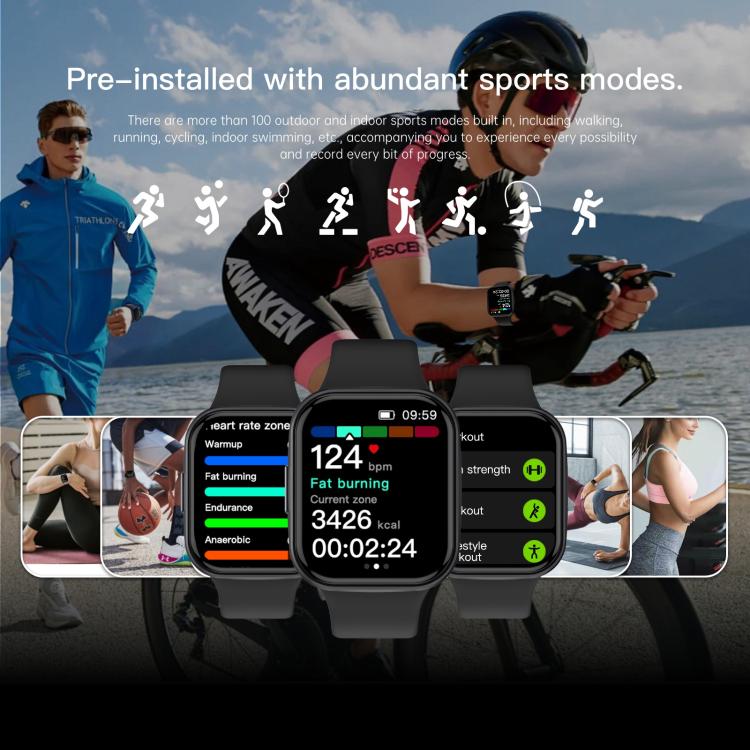 Q23 Pro 1.83 inch Color Screen IP68 Waterproof Bluetooth Call Smart Watch, Support Health Monitoring(Blue) - Smart Watches by PMC TechLife | Online Shopping South Africa | PMC TechLife | Buy Now Pay Later Mobicred