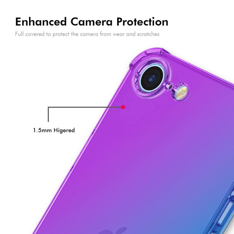 For iPhone 16e ENKAY Hat-Prince Gradient Airbag TPU Phone Case(Blue Pink) - free shipping - PMC TechLife - Order now!
