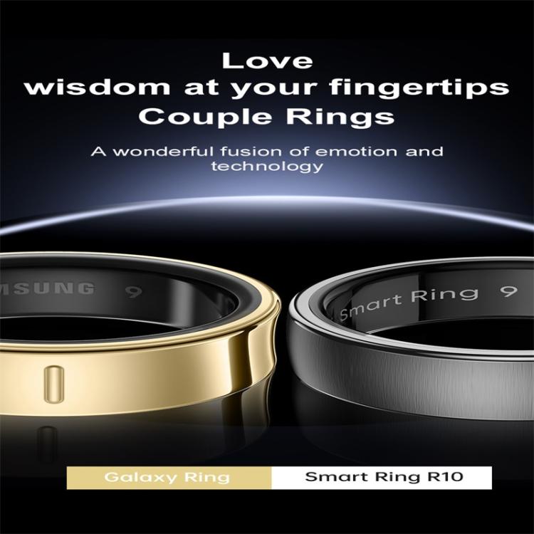 R10 SIZE 14 Smart Ring, Support Heart Rate / Blood Oxygen / Sleep / Multiple Sports Modes(Silver) - free shipping - PMC TechLife - Order now!