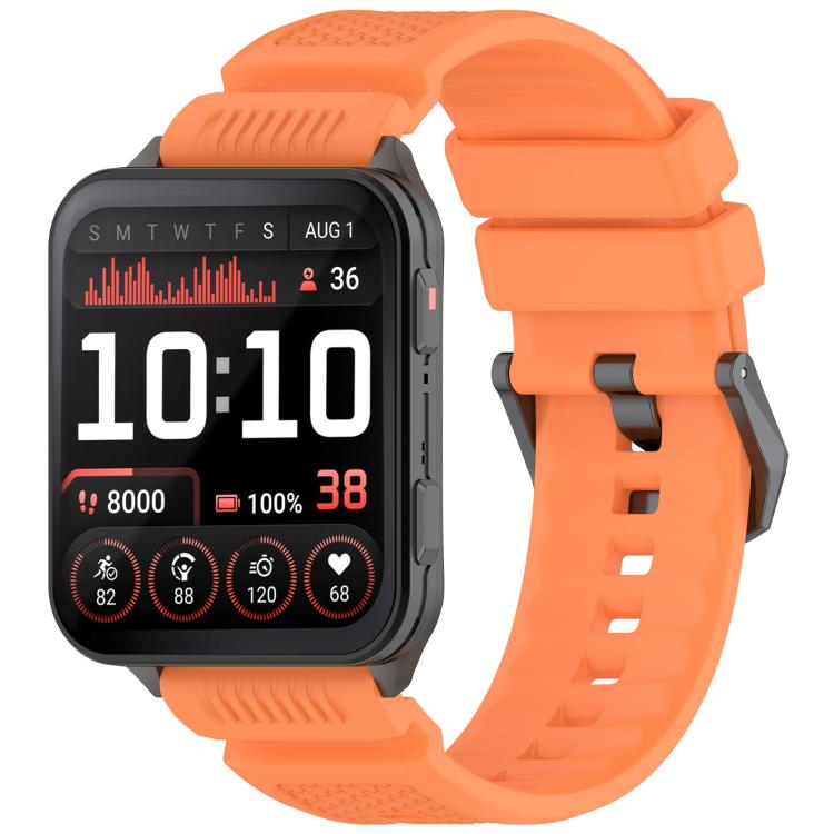 For Garmin Venu X1 Armor Silicone Watch Band(Orange) - free shipping - PMC TechLife - Order now!