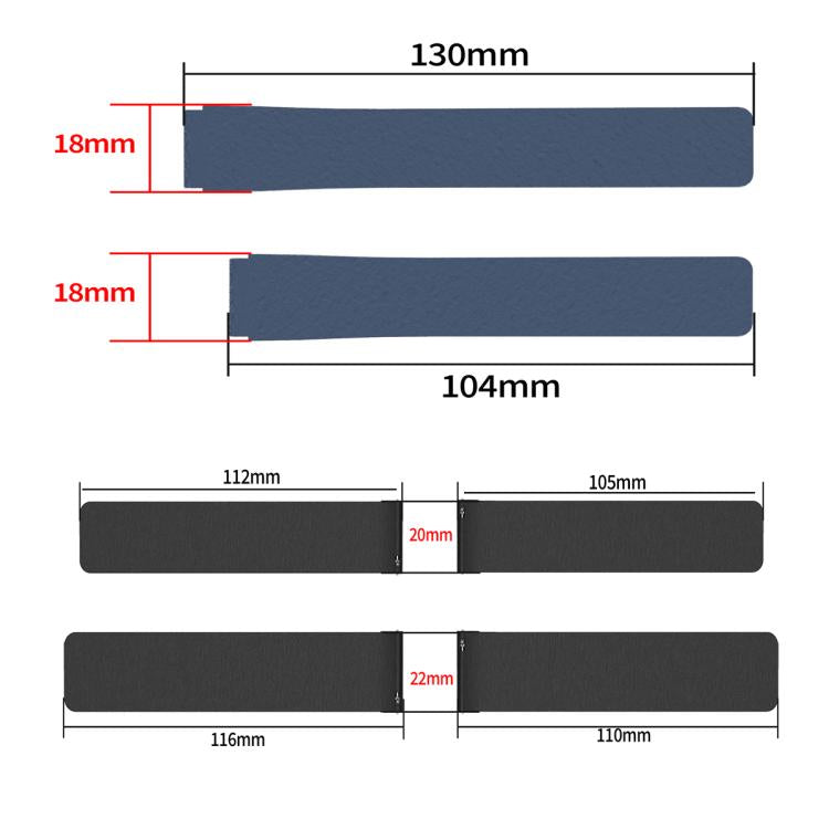 22mm Lychee Texture Soft Magnetic Silicone Watch Band(Green) - free shipping - PMC TechLife - Order now!