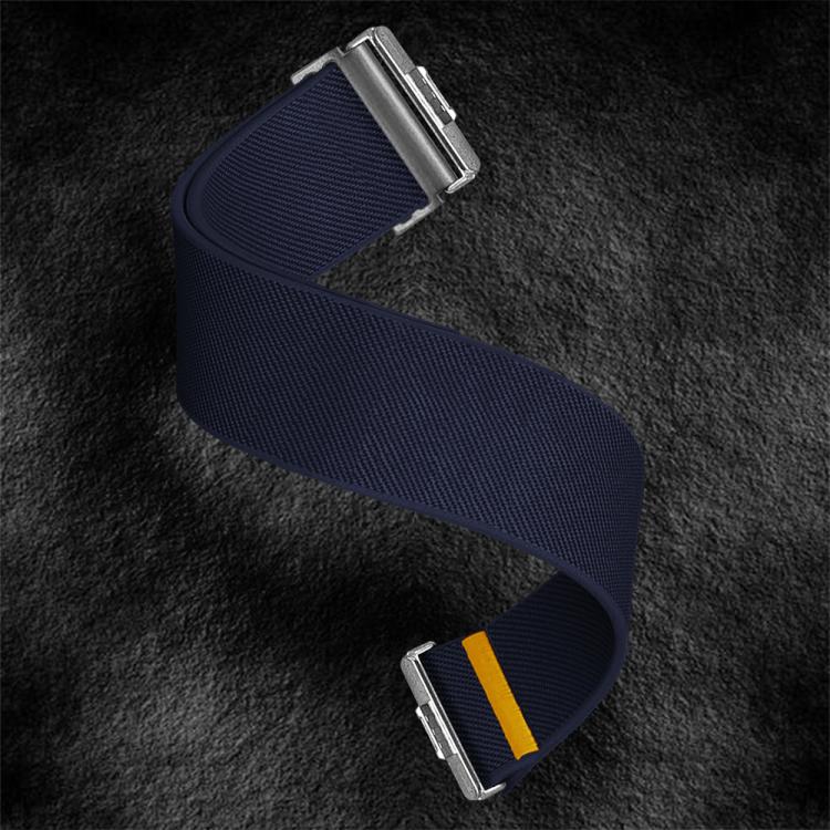 For Huawei Watch Fit3 / Fit4 / Fit4 Pro Adjustable Single Loop Elastic Nylon Watch Band(Dark Blue) - free shipping - PMC TechLife - Order now!
