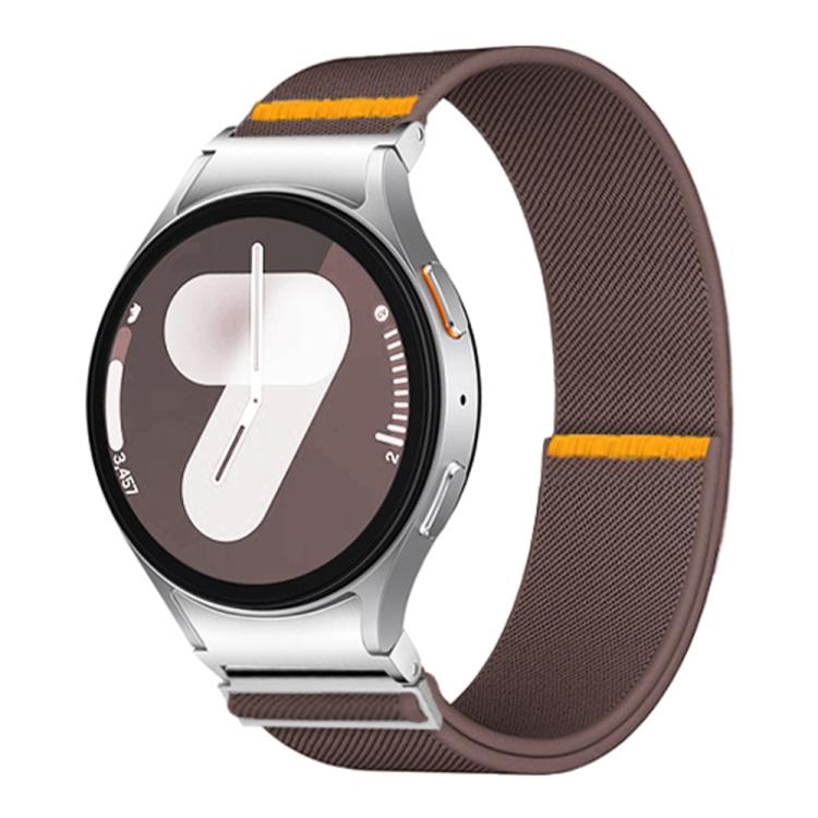 For Samsung Galaxy Watch FE / 7 / 6 / 5 / 4 Adjustable Single Loop Elastic Nylon Watch Band(Smokey Purple) - free shipping - PMC TechLife - Order now!