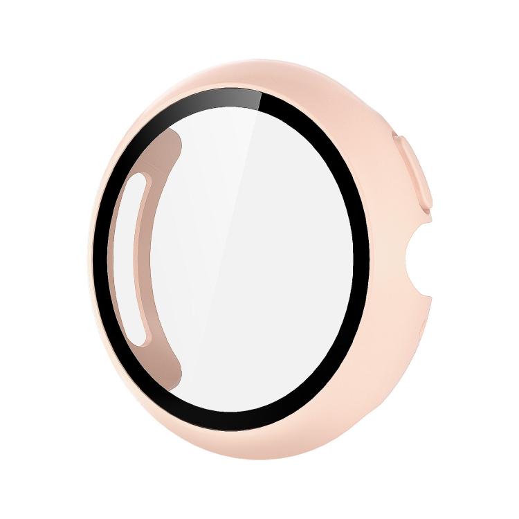 For Google Pixel Watch4 41mm Tempered Film Integrated PC Watch Protective Cover(Pink) - free shipping - PMC TechLife - Order now!