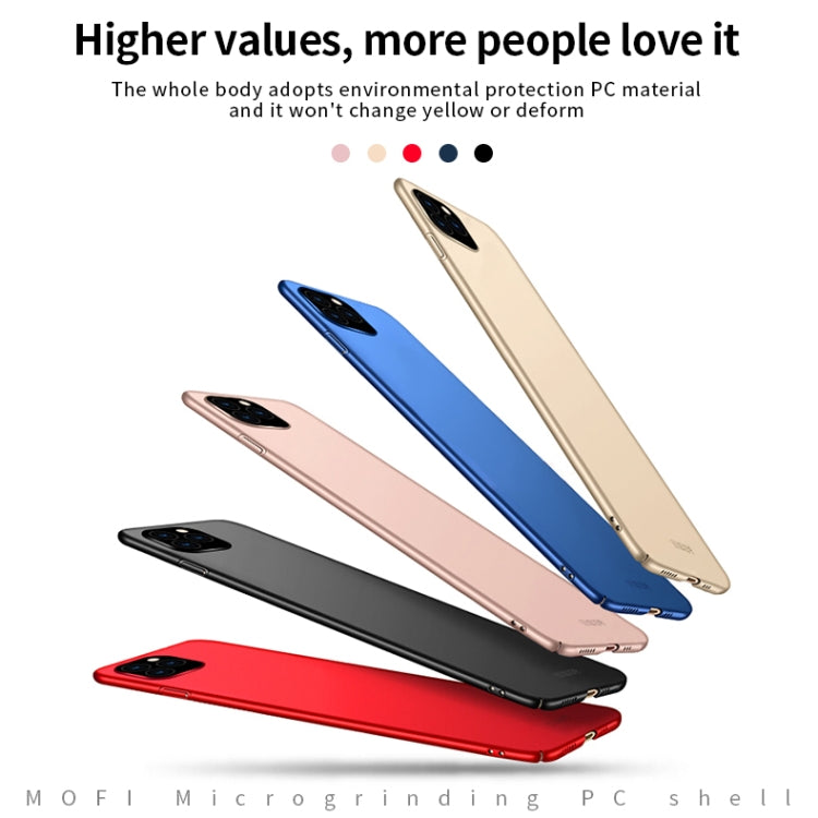 For iPhone 11 Pro MOFI Frosted PC Ultra-thin Hard Case (Black) - iPhone 11 Pro Cases by MOFI | Online Shopping South Africa | PMC TechLife | Buy Now Pay Later Mobicred