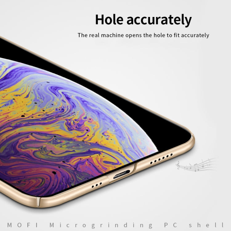 For iPhone 11 Pro MOFI Frosted PC Ultra-thin Hard Case (Black) - iPhone 11 Pro Cases by MOFI | Online Shopping South Africa | PMC TechLife | Buy Now Pay Later Mobicred