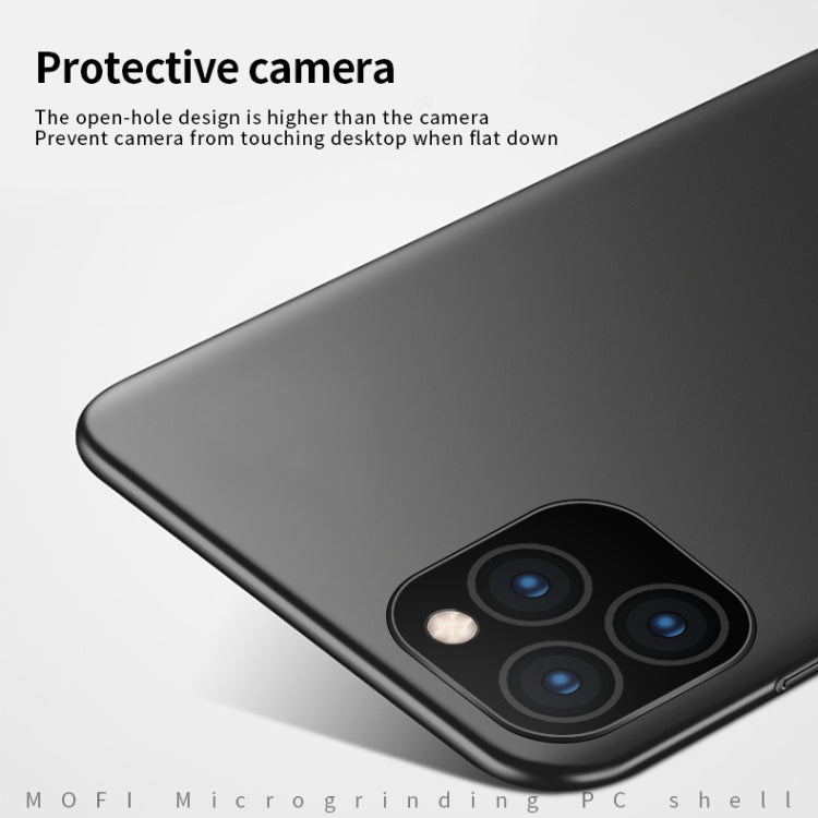 For iPhone 11 Pro MOFI Frosted PC Ultra-thin Hard Case (Blue) - iPhone 11 Pro Cases by MOFI | Online Shopping South Africa | PMC Jewellery