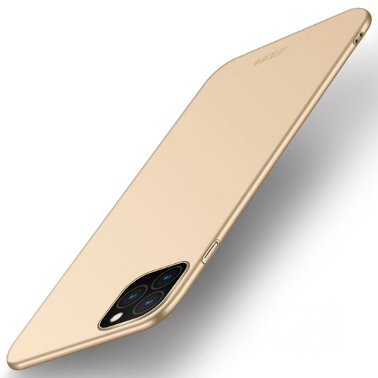 For iPhone 11 Pro MOFI Frosted PC Ultra-thin Hard Case (Gold) - iPhone 11 Pro Cases by MOFI | Online Shopping South Africa | PMC Jewellery