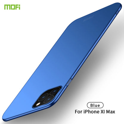 For iPhone 11 Pro Max MOFI Frosted PC Ultra-thin Hard Case (Blue) - iPhone 11 Pro Max Cases by MOFI | Online Shopping South Africa | PMC Jewellery