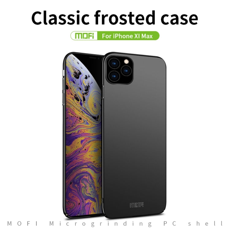 For iPhone 11 Pro Max MOFI Frosted PC Ultra-thin Hard Case (Red) - free shipping - PMC TechLife - Order now!